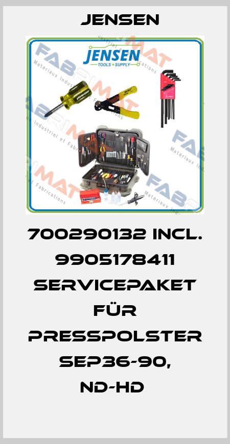 700290132 incl. 9905178411 Servicepaket für Presspolster SEP36-90, ND-HD  Jensen