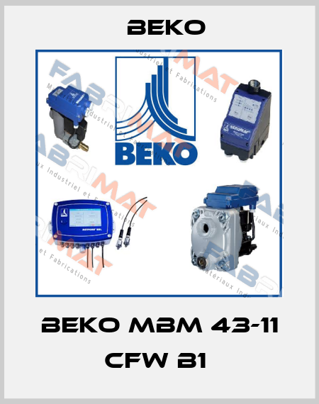 BEKO MBM 43-11 CFW B1  Beko