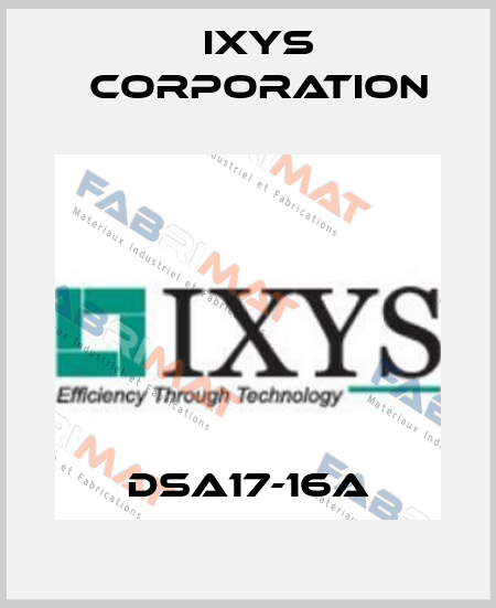 DSA17-16A Ixys Corporation