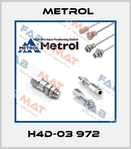 H4D-03 972  Metrol
