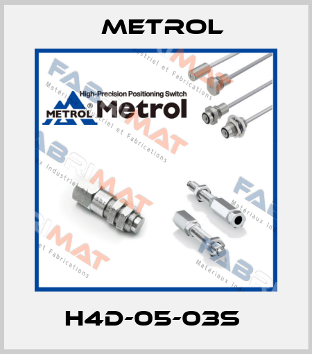 H4D-05-03S  Metrol