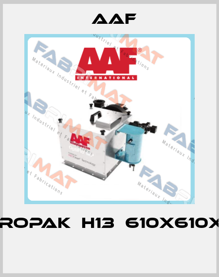 ASTROPAK	H13	610X610X292  AAF