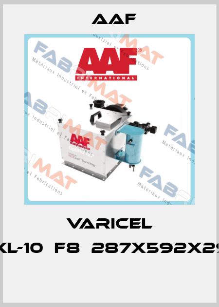 VARICEL VXL-10	F8	287X592X292  AAF