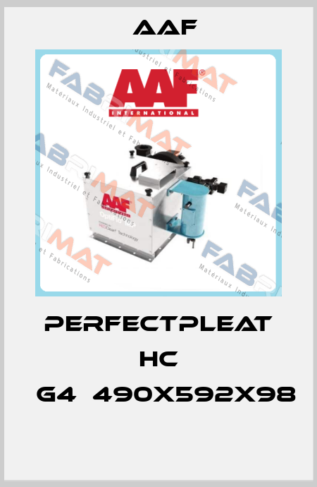 PERFECTPLEAT HC 	G4	490X592X98  AAF