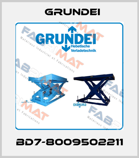 BD7-8009502211 Grundei