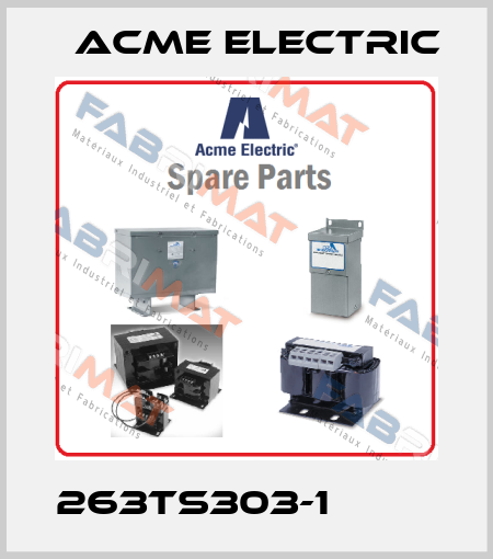 263TS303-1          Acme Electric