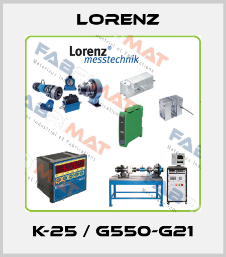 K-25 / G550-G21 Lorenz