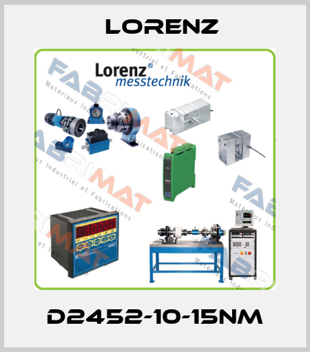 D2452-10-15Nm Lorenz