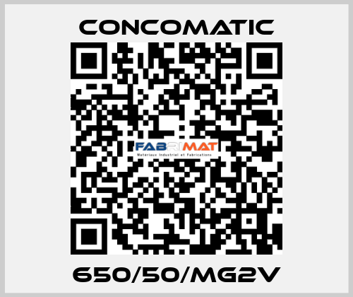 650/50/MG2V Concomatic