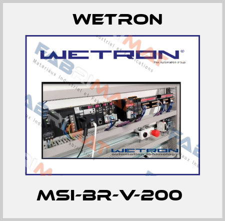 MSI-BR-V-200  Wetron
