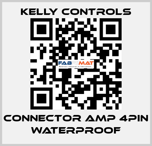 Connector AMP 4pin waterproof Kelly Controls