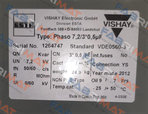 5964-53187-03 Vishay