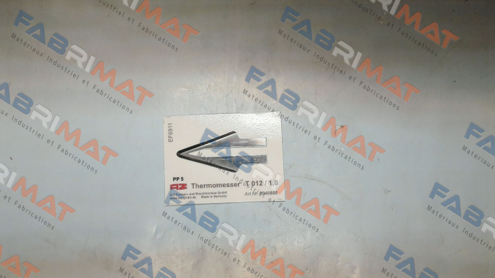 P/N: 7040800, Type: T012/1,0 Az Formen