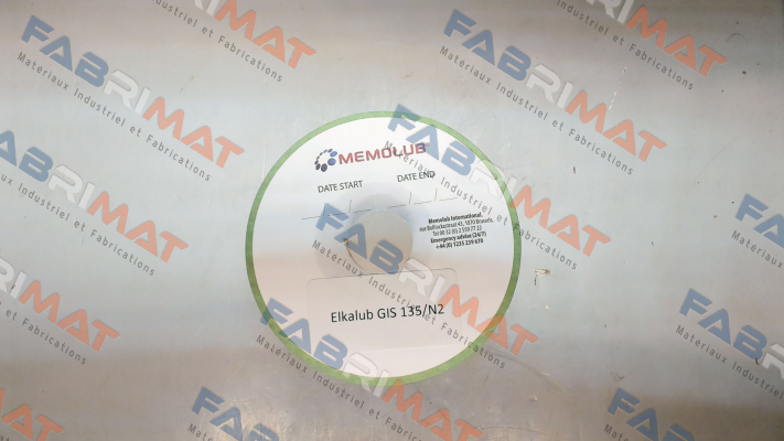 14028 - Grease cartridge 240cc for GLS 135/N2 Memolub