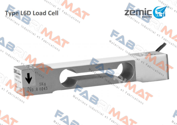 Order No. 1060240, Typ L6D-C3-8kg-0.4B, Y= 10000  ZEMIC