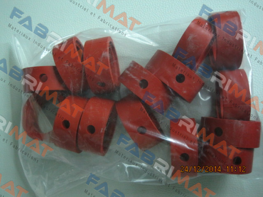 4326050000-052 SPEZIAL-DICHTUNG FUR SCHEIBENVENTIL DN 50 SILIKON ROT Kieselmann