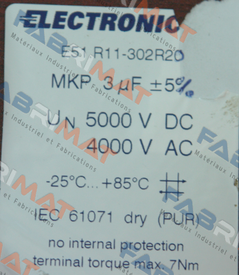 E51.R11-302R20  Electronicon