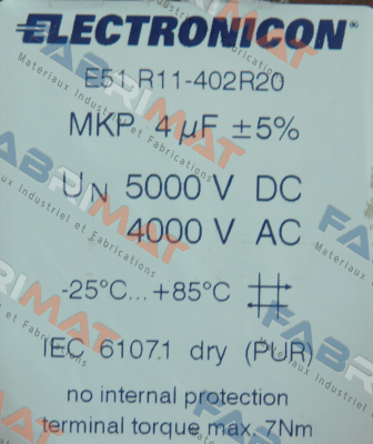 E51.R11-402R20  Electronicon