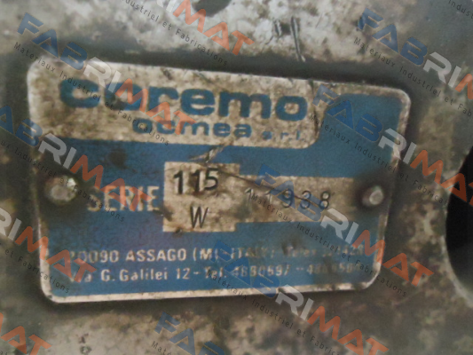 115W unit, serial number 11938  Coremo