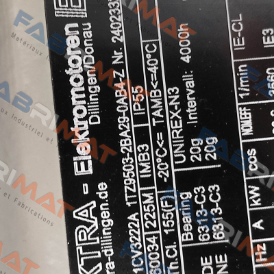 1TZ9503-2BA29-0AB4 Lammers