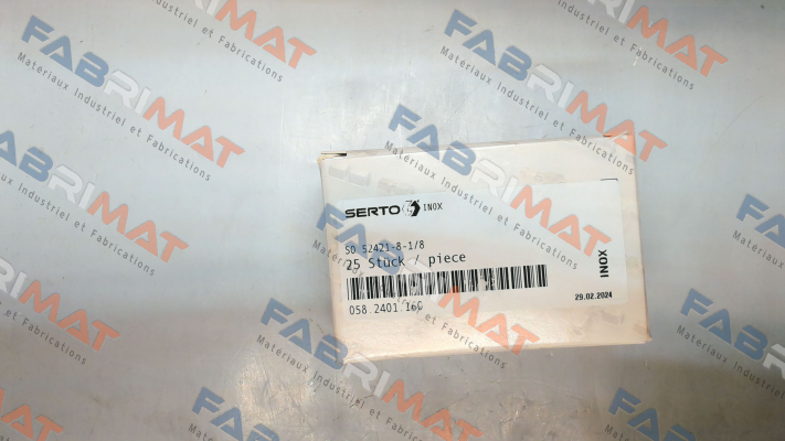 P/N: 058.2401.160, Type: SO 52421-8-1/8 Serto