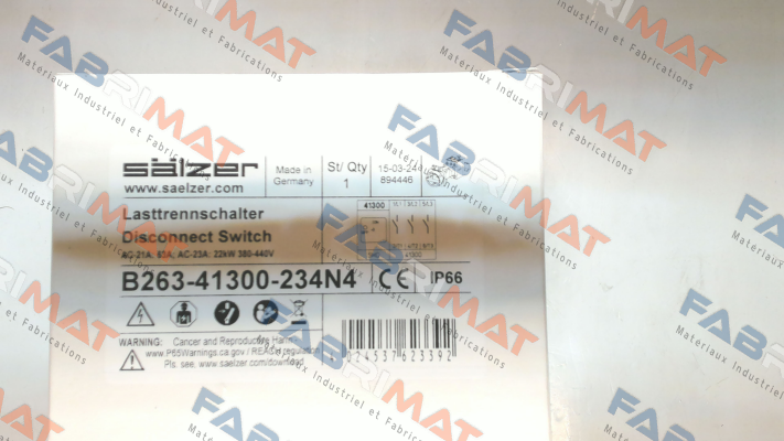 B263-41300-234N4 Salzer