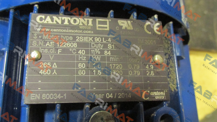 2SIEK 90L-4  Cantoni