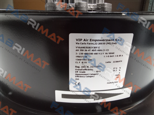 9572-0027-025 VIP AIR EMPOWERMENT
