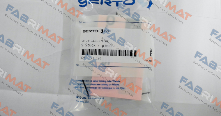 P/N: 128.1171.120 Type: SO 21124-6-3/8 OR Serto
