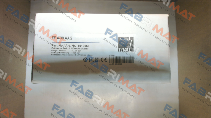 Art.No. 1010 066, Type: FF 4-30 AAG Tival-Sensors