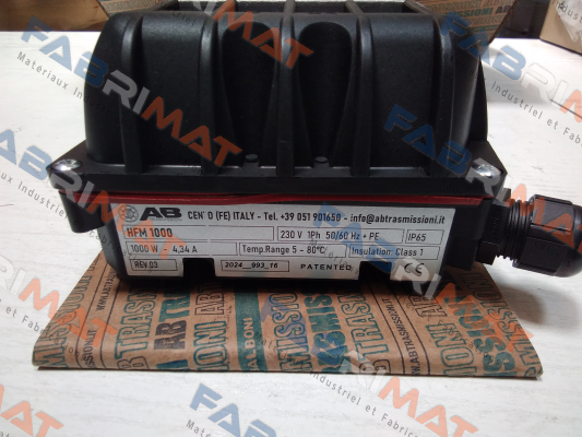 HFM 1000 AB Trasmissioni