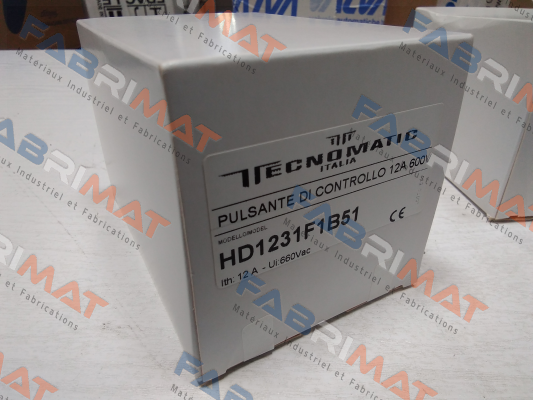 control button for HD1231F1B51 Tecnomatic Italia
