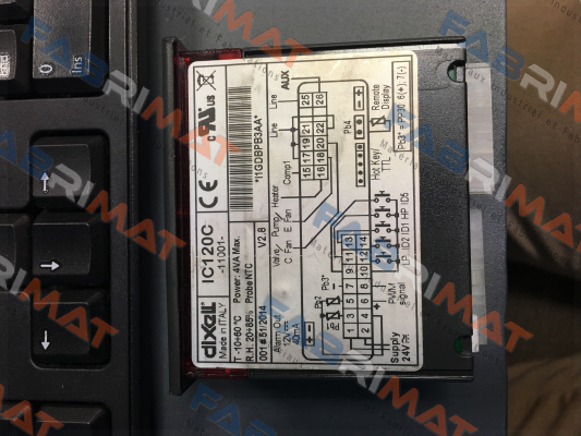 IC120C-11001-  REPLACED BY IC121CX-11130  or  IC121C-01103 Dixell