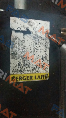 S/N: 1640055275  Berger Lahr (Schneider Electric)
