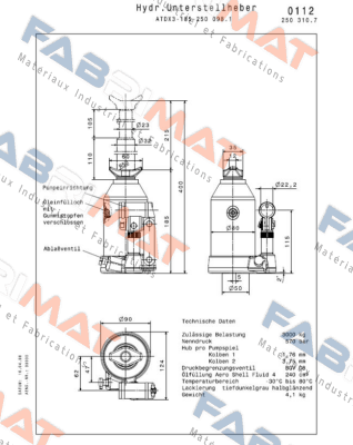 ATDX 3-185 Weber Hydraulik