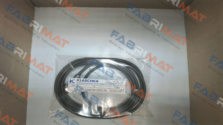 P/N: 113305-030, Type: IAD-12mg35m4-1PD1A 3m Klaschka