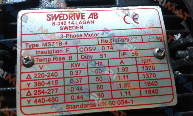 71B4  Swedrive