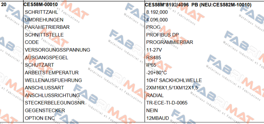 CES58M-00010 TR Electronic