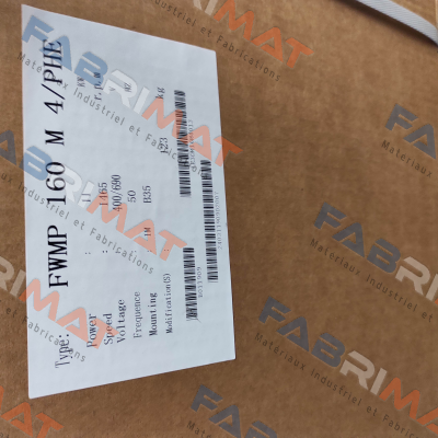 FWMP 160 M 4 / PHE AC Motoren