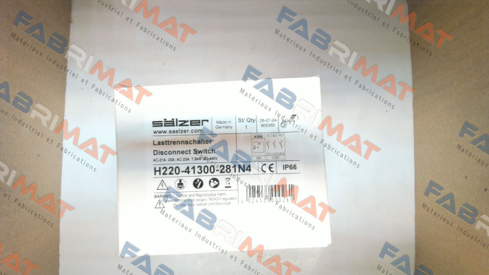H 220 41300 281N4 Salzer