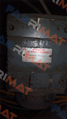 P/N: 800.02040.00491.0 Type: S040HG IEC63C  Carl Rehfuss