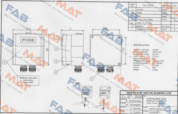 MCP-A IP67  Consilium