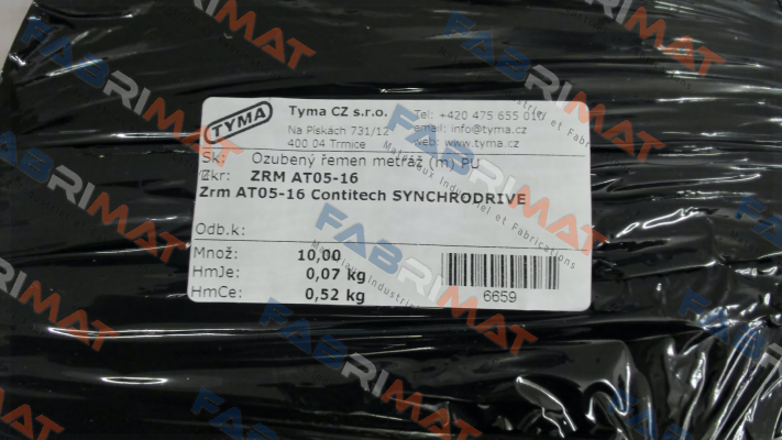 16 AT5 /10000 Contitech