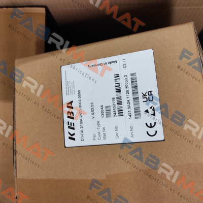 D3-DA-310/A-2411-20 Keba