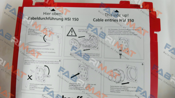 HSI150 1x1 K/100 (3030303428) HAUFF-TECHNIK