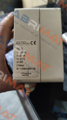 PK15 9011.0499 AG361156 Halstrup Walcher