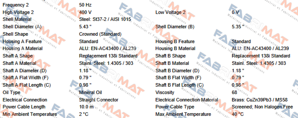 MI-DM0138 DM1383-AAA03D0G5VJK-457mm Interroll