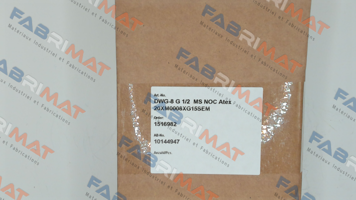 20XM0008XG15SEM // DWG-8 G 1/2" Meister