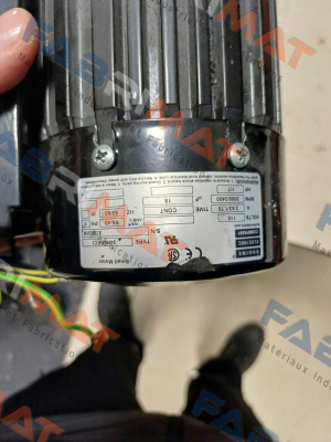 34R6BFCI SN:X760316 BODINE ELECTRIC