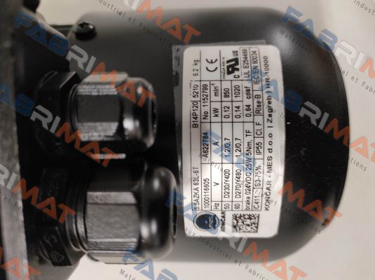 M 5.5AZKA 63L-6T B14 - 1000116605 Koncar